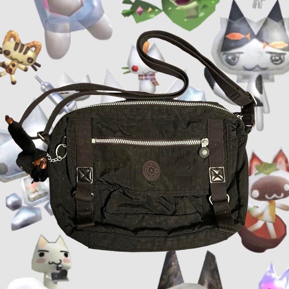 Kipling Zipper Bag 🦍🖤